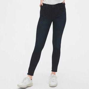 Gap Mid-Rise Favorite Jeggings (Dark Wash)